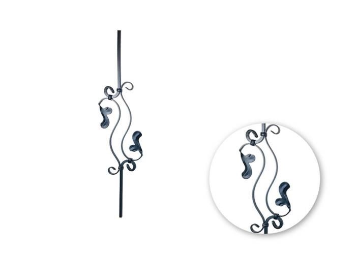 Wrought iron railing